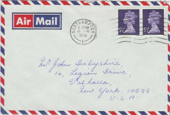 Envelope front