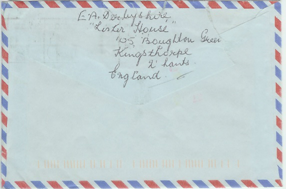 Envelope back
