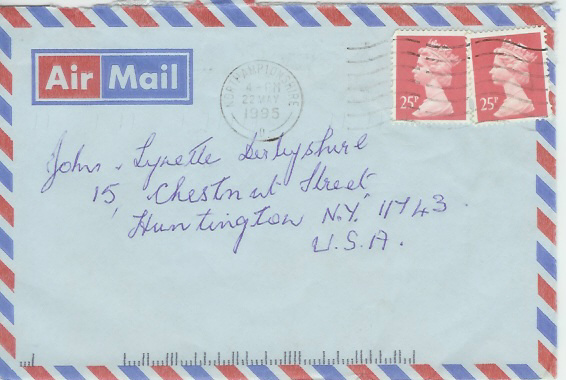 Envelope front