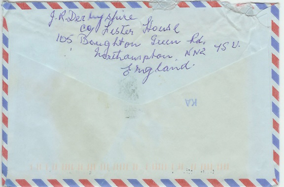 Envelope back