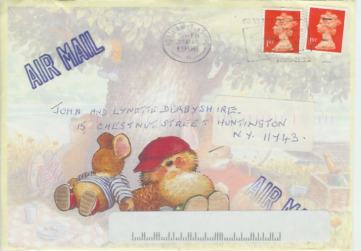 Envelope front