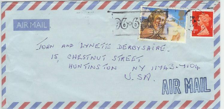 Envelope front